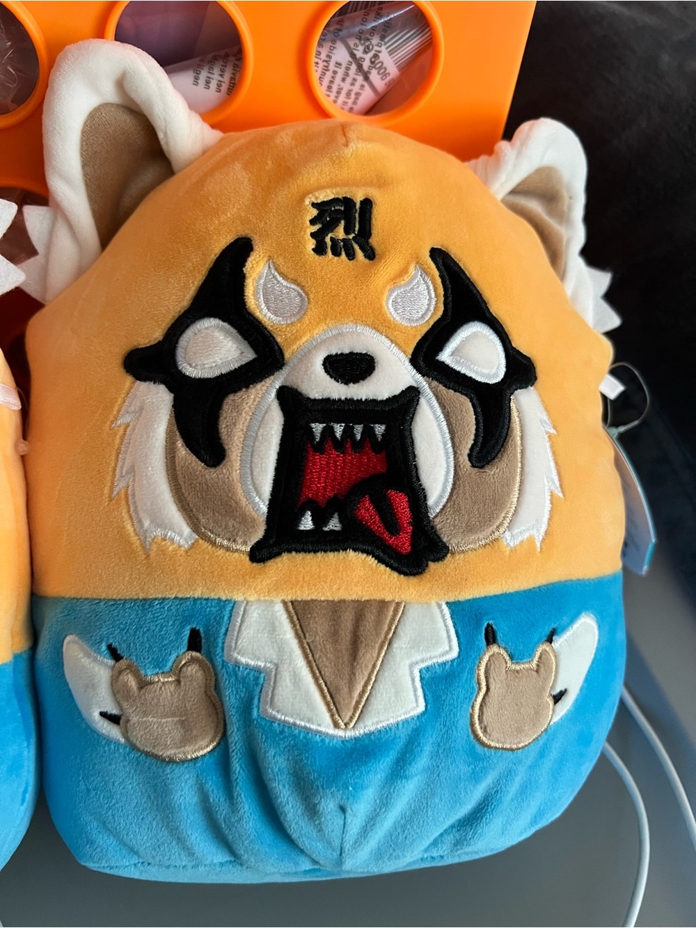Aggretsuko squishmallow angry ver.